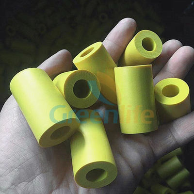 제트 스키 킬코즈를 위한 노란 ISO 플라스틱 Pu 맬끈 관모양 거품