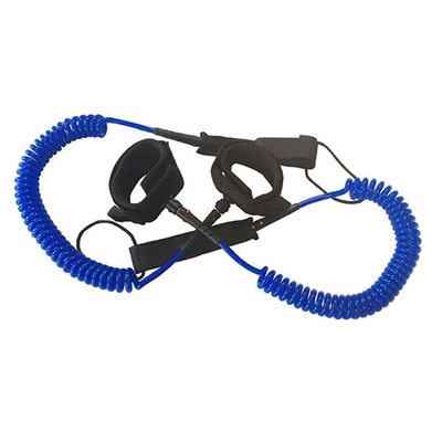 사용자 지정 두꺼운 밝은 파란색 폴리 유레탄 튜빙 코일 안전 도구 라니어드