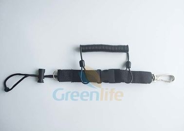 결합 황급한 걸이 &amp; 끈 반복을 가진 보호 잠수 나선 코드 그리고 가죽 끈 벨트